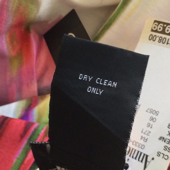 Prom dress by Teeze Me size 9 juniors. Pretty floral splash. Strapless. - Picture 6 of 9